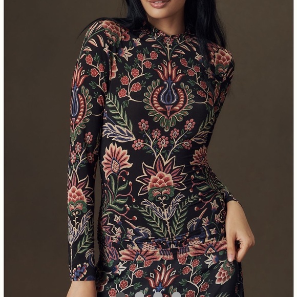 FARM Rio Multicolor Floral top - Picture 4 of 6